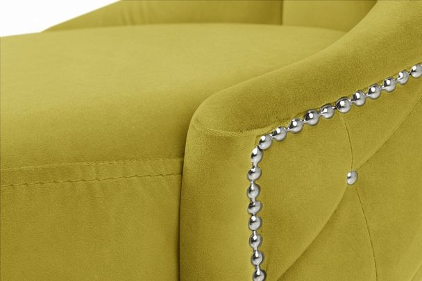 Стул «Венеция» компьютерный желтый - Вид 4