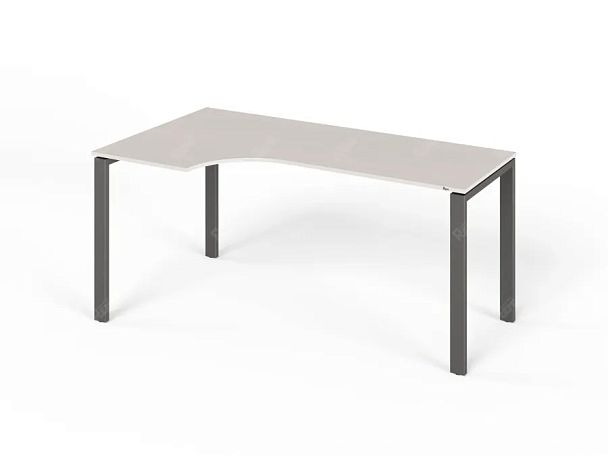 ЛАЙТ / LIGHT RLG016-14x9L Угловой стол 160x90x75 Дуб Молочный - Вид 1