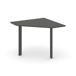Style Project Next Угловой элемент переговорного стола SN-59.UPRG-001 Антрацит/Металл Антрацит 980*980*750 - Фото предпросмотра