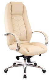 Кресло Everprof Drift Lux M Кожа Бежевый - Фото предпросмотра