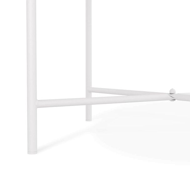 Столик кофейный Sheffilton SHT-CT8-2 белый муар - Вид 4