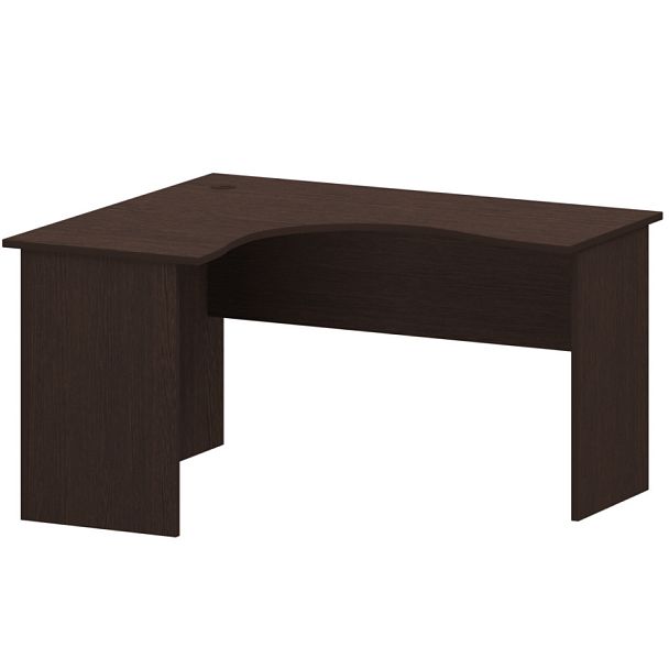 Стол компактный левый А-204.60.ЛВ Дуб венге 1400x1200x760 Арго - Вид 1