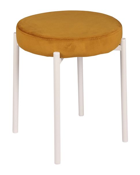 Табурет Кен, Confetti chai tea/белый - Вид 1