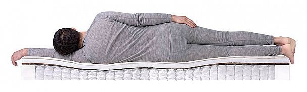 Матрас односпальный Eco Holl Hard TFK 2000x900 - Вид 3