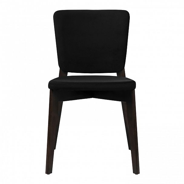 Стул Safir, велюр Velutto-34 черный, морилка венге - Вид 3