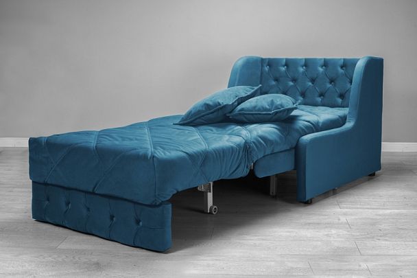 Кресло-аккордеон «Римини» голубое - Вид 3