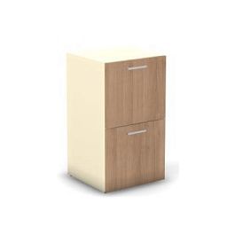 Шкаф с 2-я файлобоксами закрытый Аккорд 49H040 - Фото предпросмотра