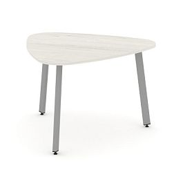 Стайл Проджект Стол переговорный SN-6.SPRG-71.3 Дуб Наварра/Металл Серый 1200*1200*750 - Фото предпросмотра