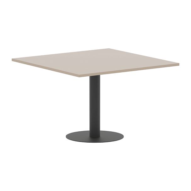 Конференц стол ПРГ-6 Мокачино/Антрацит 1200х1200х750 - Вид 1