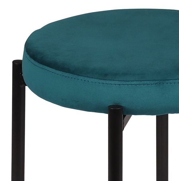 Табурет Кен, Confetti izumrud/черный - Вид 2