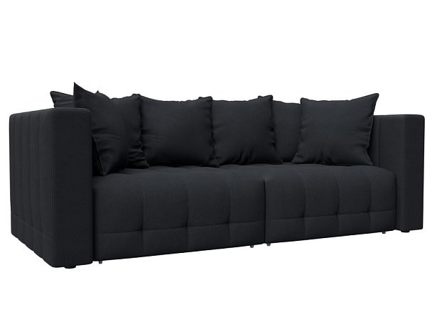 Диван прямой Лига-052 НПБ Замша серый - Вид 1