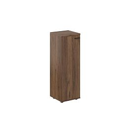 Шкаф средний 400х400х1200, 1 дв., з.ст HDF, левый / корпус: дуб модена; фасады: дуб модена Сигма / Sigma - Фото предпросмотра