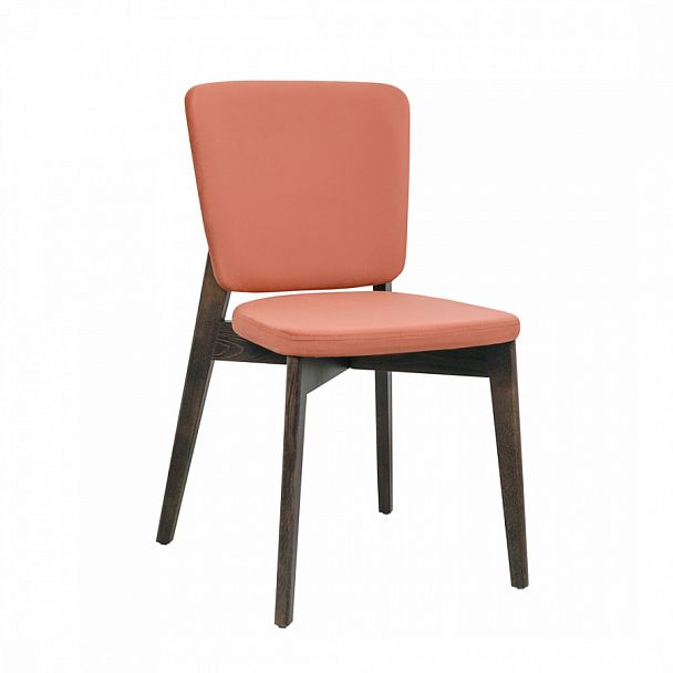 Стул Safir, велюр velutto 55/спинка и кант трусарди 37/1, морилка венге - Вид 1