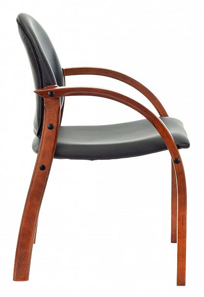 Стул ДЖУНО черный эко.кожа на ножках дерево - Вид 3