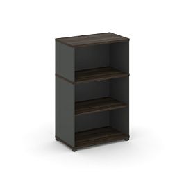 Concept Стеллаж опорный/приставной с надставкой низ. CN.SOPO-003 Дуб Мали/Антрацит/Металл Антрацит 720*420*1140 - Фото предпросмотра