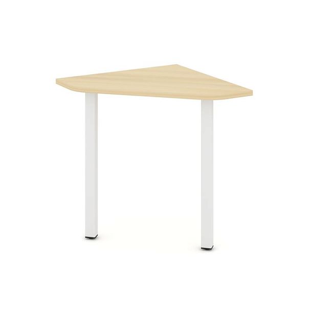 Стайл Проджект Угловой элемент стола SN-5.USP-021 Акация Лорка/Металл Белый 800*800*750 - Вид 1