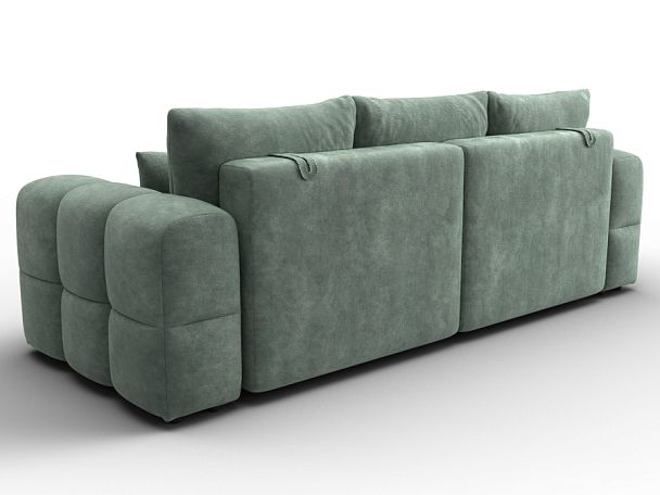 Диван прямой Лига-110 НПБ Велюр зеленый - Вид 5