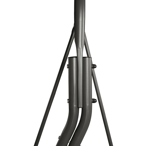 Качели садовые DASWERK (ДАСВЕРК) "COMFORT SC-003", 3 места, Ш170хГ110хВ153 см, мягкое сиденье, кофейный, 680052 - Вид 9