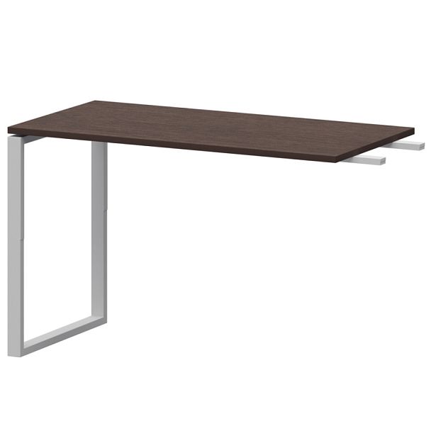 Бриф-приставка на металлокаркасе АМ.О-120.60 Дуб венге/Белый 1200x600x760 Арго-М - Вид 1