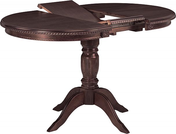 Стол деревянный раскладной Лорель 100 Венге - Вид 3