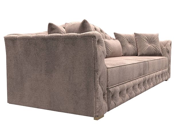 Диван прямой Артис Велюр бежевый - Вид 3