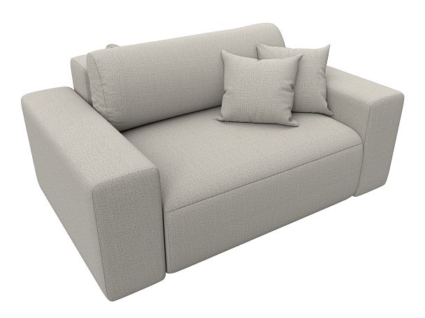 Кресло Лига-036 НПБ Рогожка бежевый - Вид 5