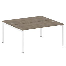 Metal System Quattro Р. ст. на П-образном м/к 50БП.РАС-СП-2.4 Вяз/Белый металл 1600*1475*750 - Фото предпросмотра