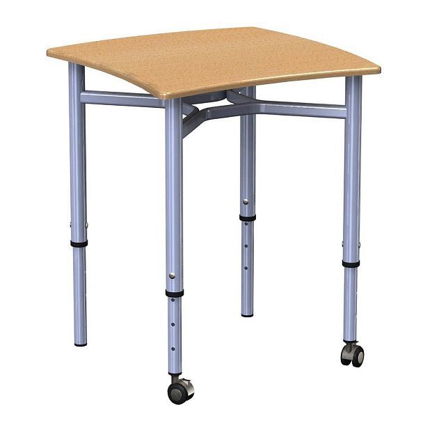 Стол ученический Облачко М, двухместный, н/рег., гр.1 - Вид 1