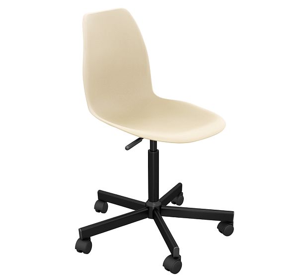 Стул подъемно-поворотный Sheffilton SHT-ST29/S155 бежевый/черный - Вид 2