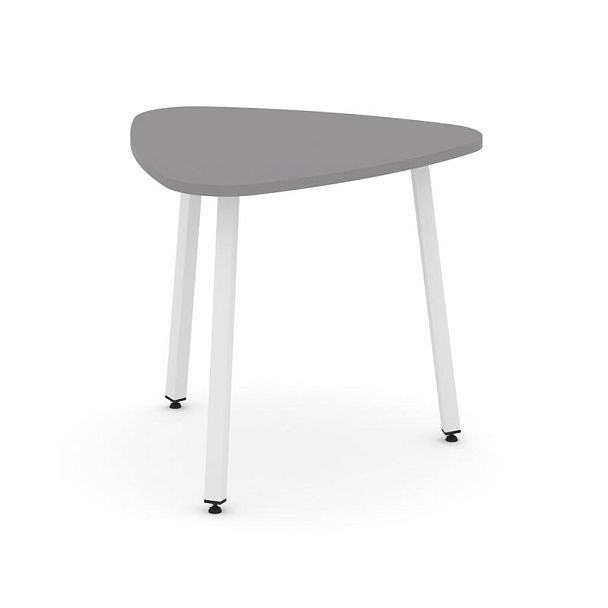 Стайл Проджект Стол переговорный SN-4.SPRG-71.3 Серый Пепел/Металл Белый 1200*1200*750 - Вид 1