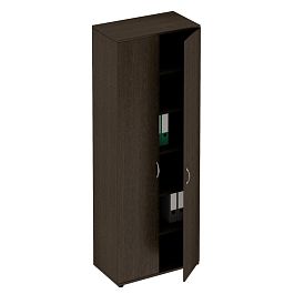 Шкаф для документов закрытый Формула ФР 372 венге темный - Фото предпросмотра