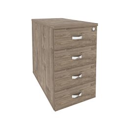 Onix Тумба приставная/опорная O.TPO-1.8 Тиквуд темный 432*800*750 - Фото предпросмотра