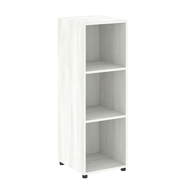 Yalta Стеллаж средний узкий LT.SU-2 Снежная патина 400*431*1195 - Вид 1