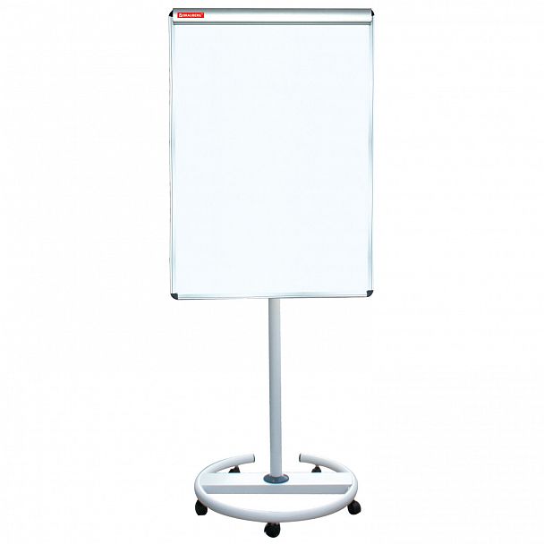 Доска-флипчарт магнитно-маркерная 70х100 см, передвижная, ГАРАНТИЯ 10 ЛЕТ, BRAUBERG, 231703 - Вид 3