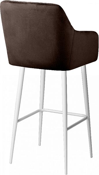 Комплект барных поворотных кресел Барли К, Confetti coffee/белый, 2 шт. - Вид 5