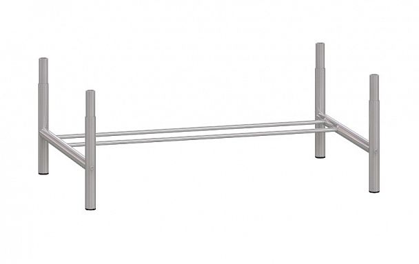 Модуль для женских сапог  (Архель-1.3) 214х625х438 металлик "Шкафы-купе с тремя дверями" ТК-002561000852 серый - Вид 1