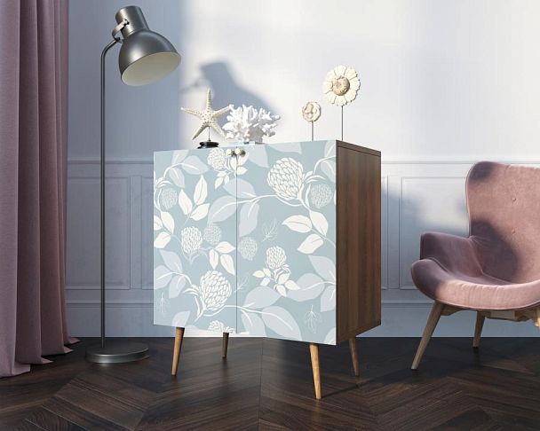 Комод Berber две дверки малый 39 принт арт BB38/Print_39 - Вид 3