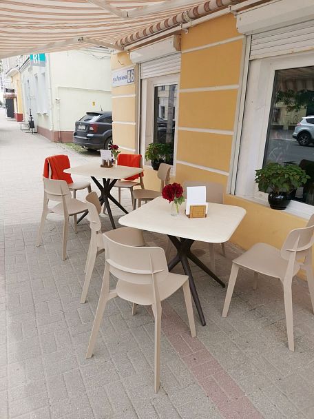 Стул Sheffilton SHT-S110-P капучино/капучино, стопируемый - Вид 10