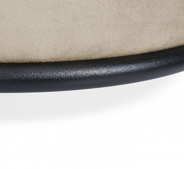 Пуф Sheffilton SHT-B6 ванильный крем/черный муар - Вид 4