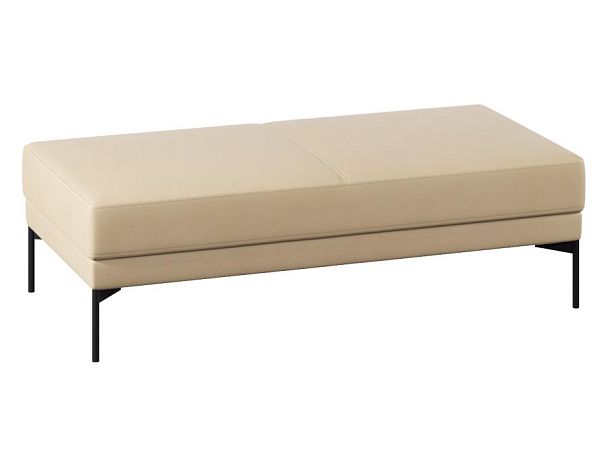 Банкетка Everprof Gamma угловая двухместная Экокожа Бежевый - Вид 1