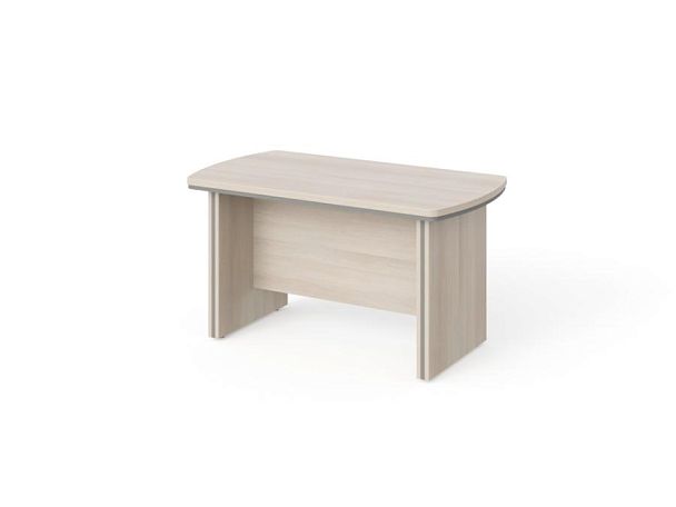 БЕРЛИН / BERLIN Стол приставной 1300х700х700 Акация/Серый - Вид 1