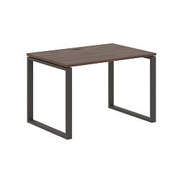Стол прямой EQST 1180 Дуб Денвер тёмный/Мокко 1160х800х750 EDIS - Фото предпросмотра