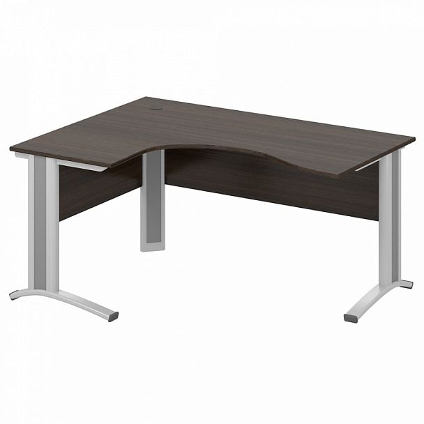 Стол эргономичный "Система-M" ПК-ССМ-СТЭ160Х120Л/РД-В1-1072 дуб честерфилд 005 - Вид 1