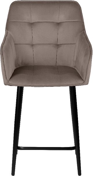 Комплект полубарных поворотных кресел Мони К, Confetti mocco/черный, 4 шт. - Вид 3