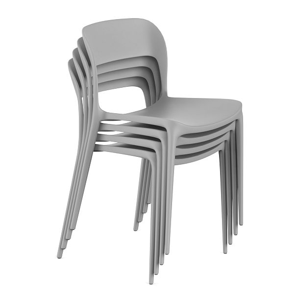 Стул Eclipse, серый - Вид 5