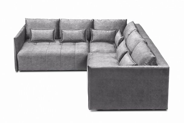 Мягкий угол "Чилетти" Long серый - Вид 3