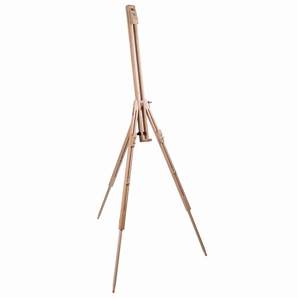 Мольберт полевой - тренога из сосны, высота 86-181 см, высота холста 104 см, BRAUBERG ART, 192263 - Вид 3