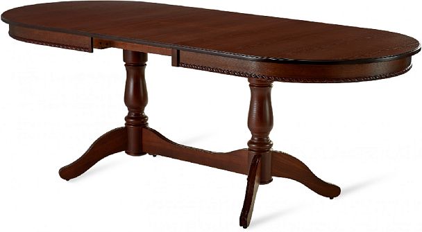 Стол деревянный раздвижной Барэнт 170(220)х90х76 Античный орех - Вид 5