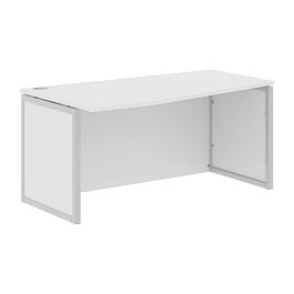 Стол эргономичный XQPCT 169H(L) Белый/Алюминий 1600х900х750 XTEN-QP - Фото предпросмотра