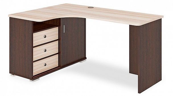 Стол письменный Домино СР-165С Венге/Карамель левый - Вид 1